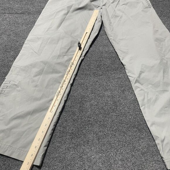 Adidas Pants Mens Large Gray Windbreaker Track Golf Zip Ankle Lightweight - Picture 10 of 14